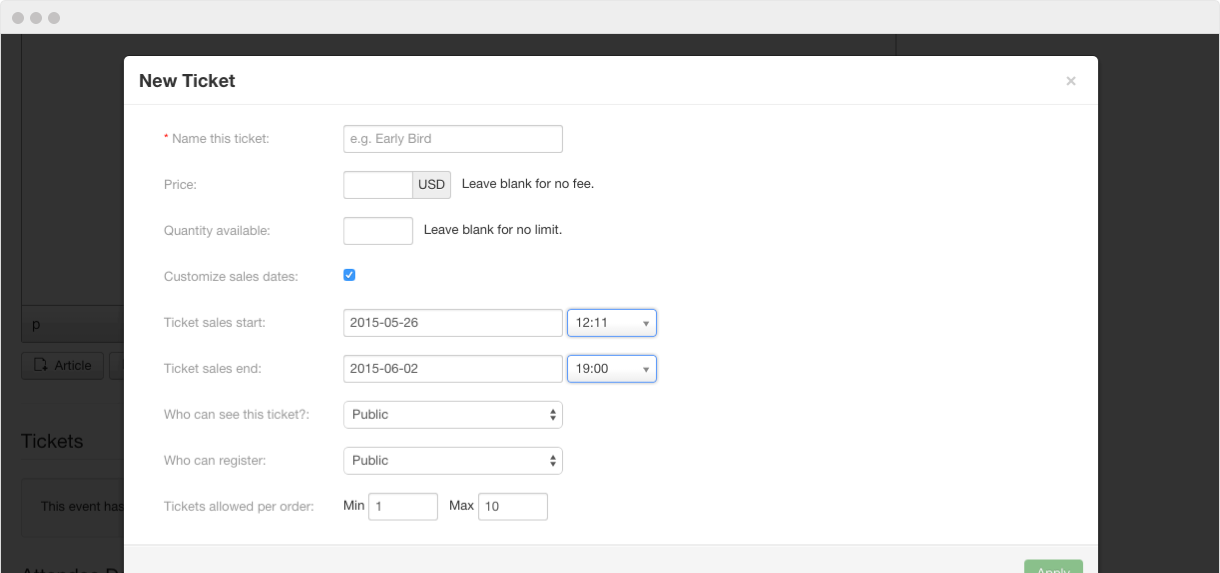 Ticketing